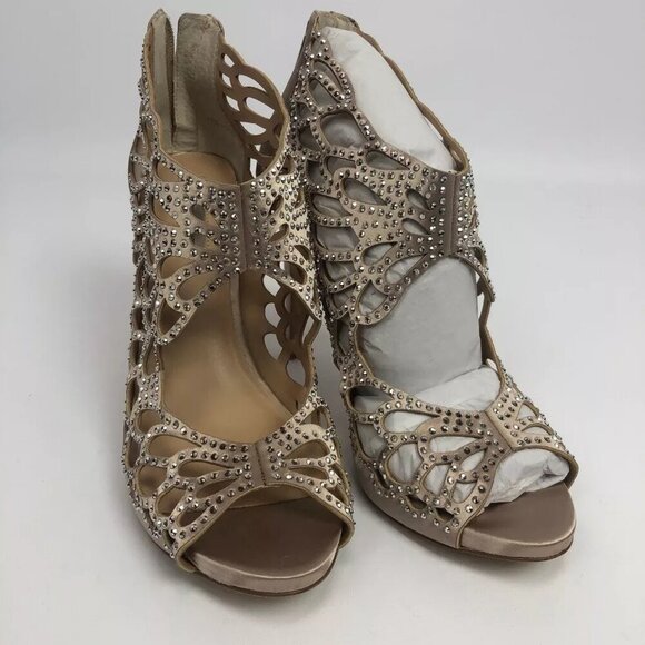 INC  Womens Sarane Evening Sandals Bisque 11M - Picture 3 of 7